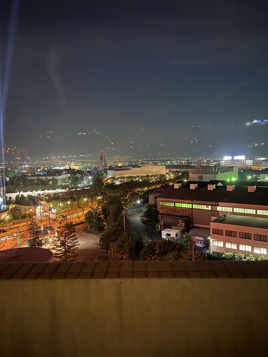 ホテルから見た夜景